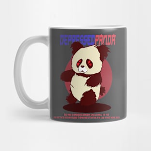 depreesed panda Mug